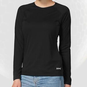 Long Sleeve Activewear Top - Quick Dry Rash Guard - Under Armor type